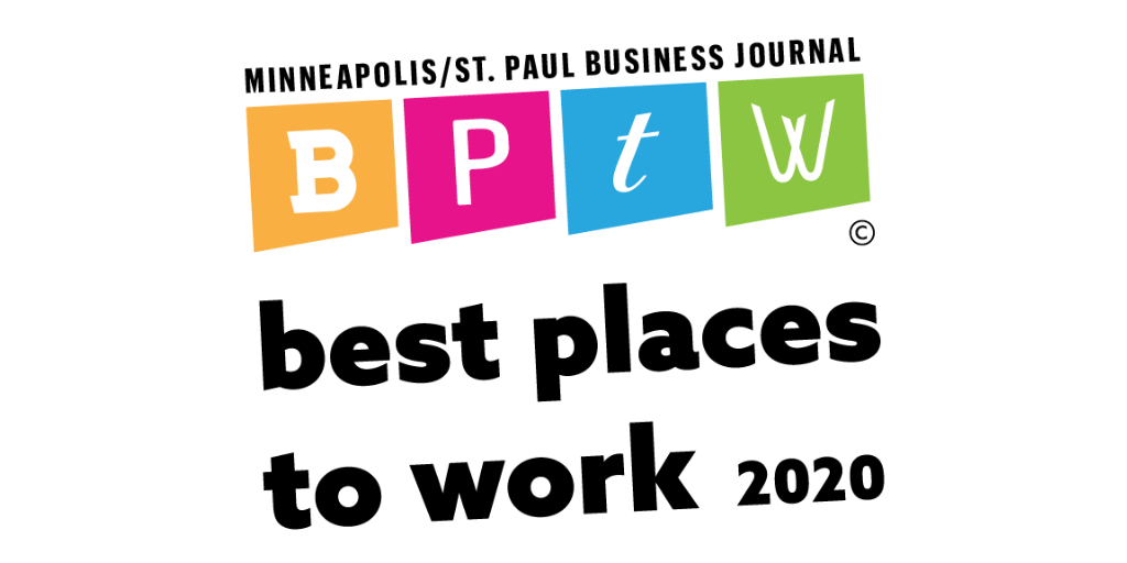2020 Best Places to Work Award